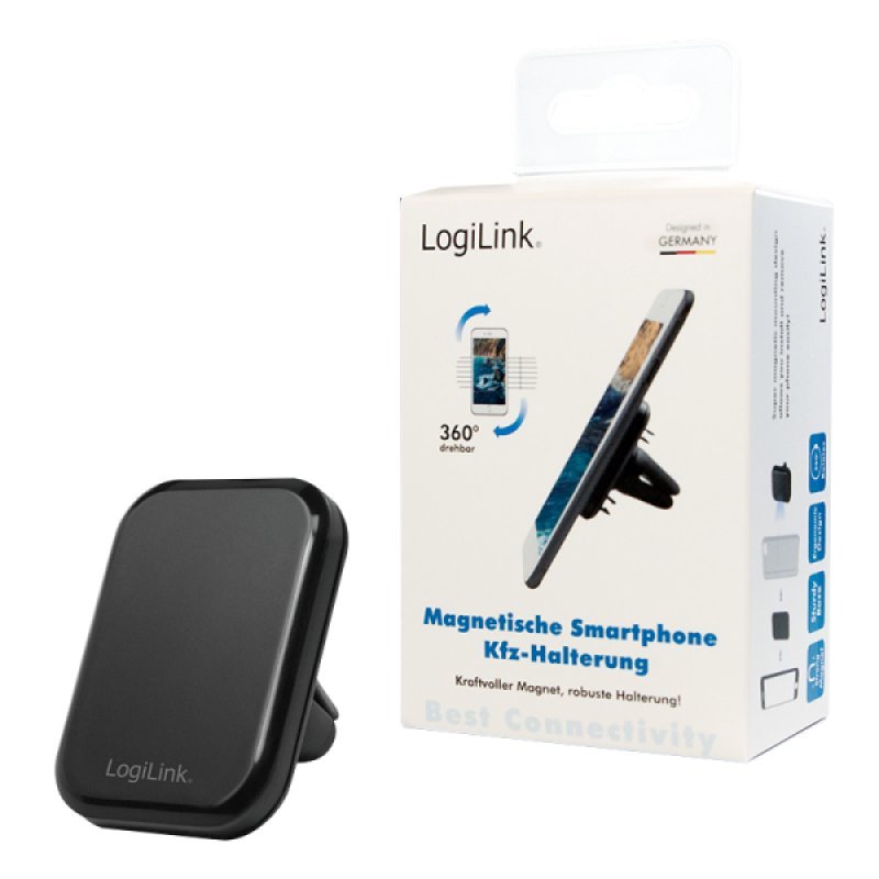 LogiLink AA0114 holder Passive holder Mobile phone/Smartphone Black