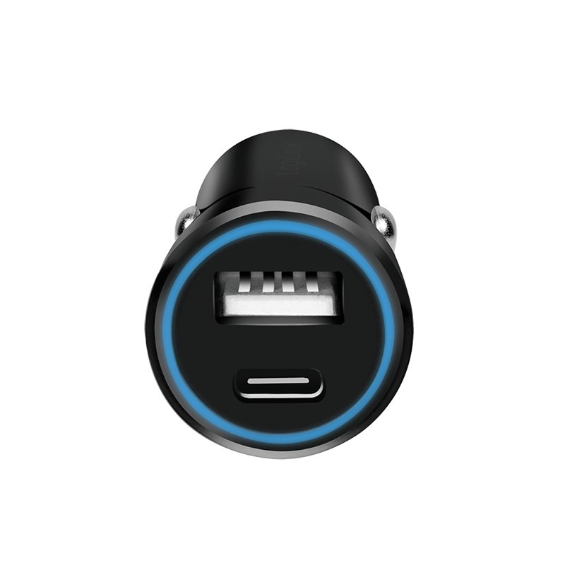 Logilink USB-A/C Charging Kit, 15 W, each 1x USB-A, 1x USB-C, Black