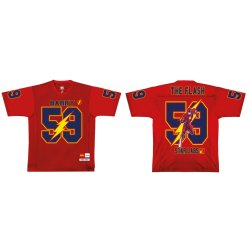 DC - The Flash - T-Shirt Sports US Replica unisex (M)