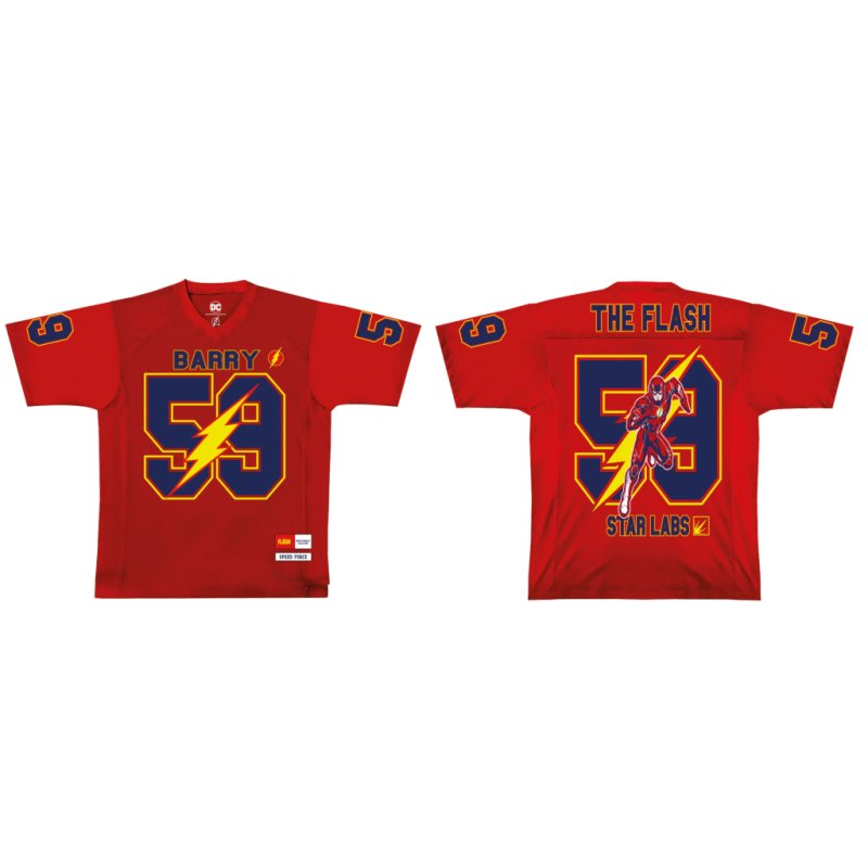 DC - The Flash - T-Shirt Sports US Replica unisex (M)