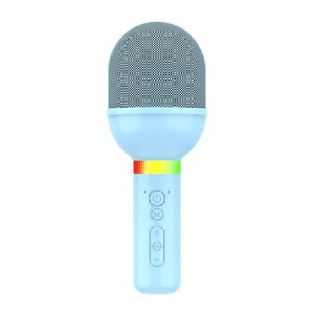 MICROPHONE SANS FIL KARAOKE BLEU