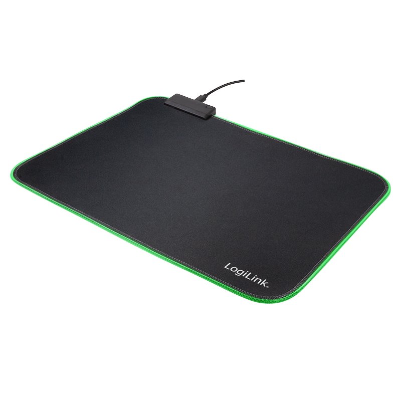 Mouse Pad, Gaming, with RGB LED, 350x260x3mm, Soft