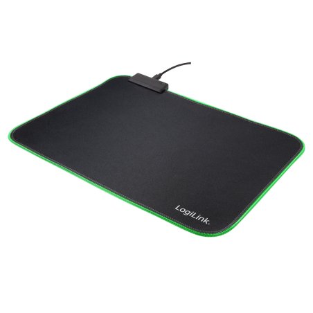 Mouse Pad, Gaming, with RGB LED, 350x260x3mm, Soft