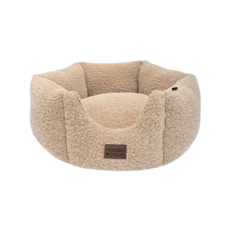 Nordic paws - dogbed comfyhex - beige M