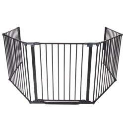 BabyDan - Flex StepFree XXL Safety Gate - Black - XXL