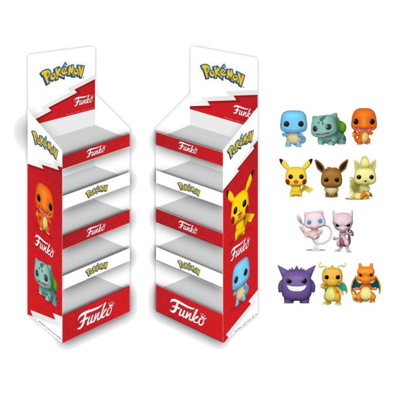 Pokémon POP! Vinyl Figures FSDU Assortment (60)