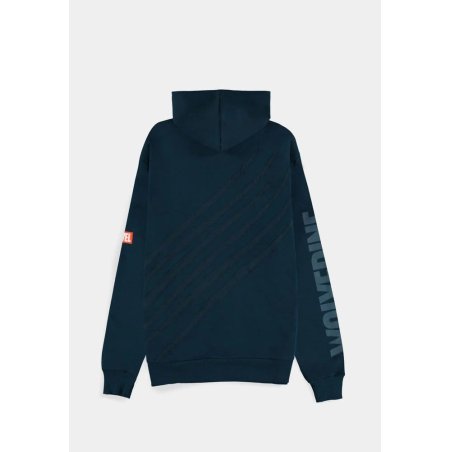 Marvel Hooded Sweater Wolverine Blue Size XXL