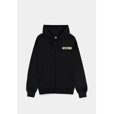 Marvel Zipper Hoodie Wolverine Black Size L