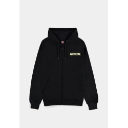 Marvel Zipper Hoodie Wolverine Black Size XL