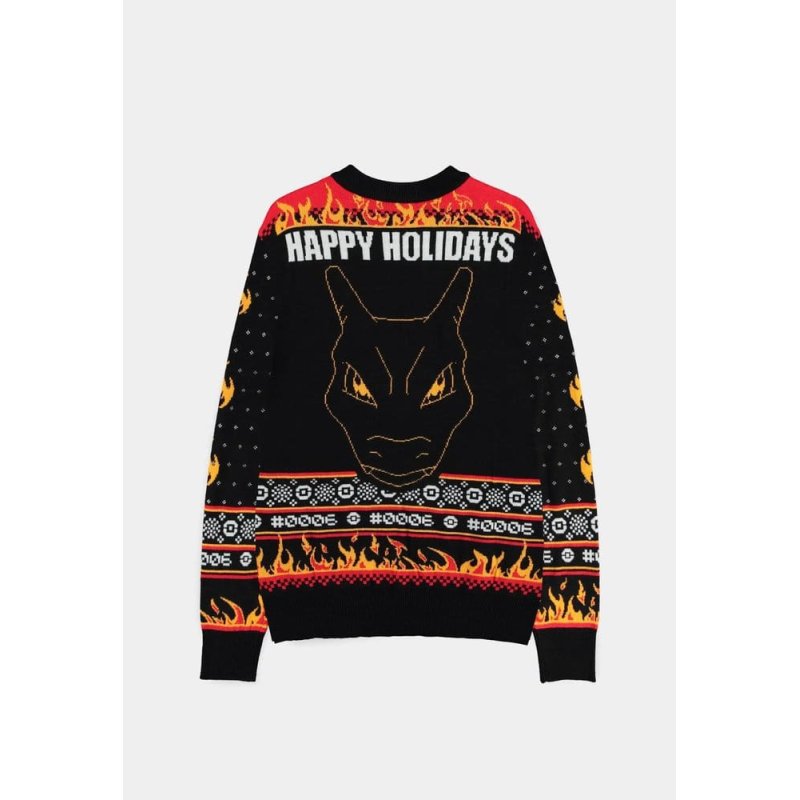 Pokémon Christmas Sweater Charizard Size XXL