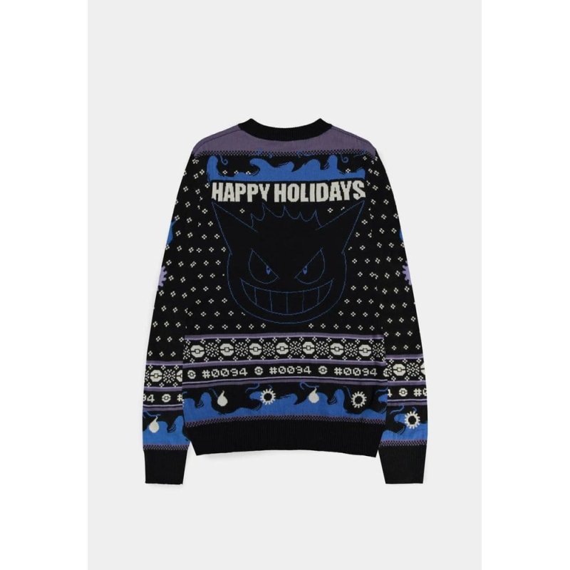Pokémon Christmas Sweater Gengar Size M