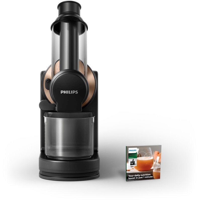 Philips Viva Collection HR1888/70 juice maker 150 W Black Transparent