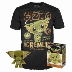 Gremlins POP! & Tee set figurine et T-Shirt Gizmo heo Exclusive (S)