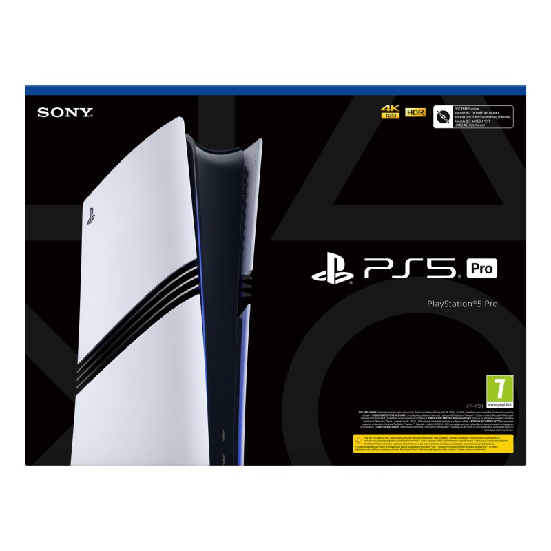 Sony Interactive Entertainment PlayStation 5 Pro 2 TB Wi-Fi Black, White