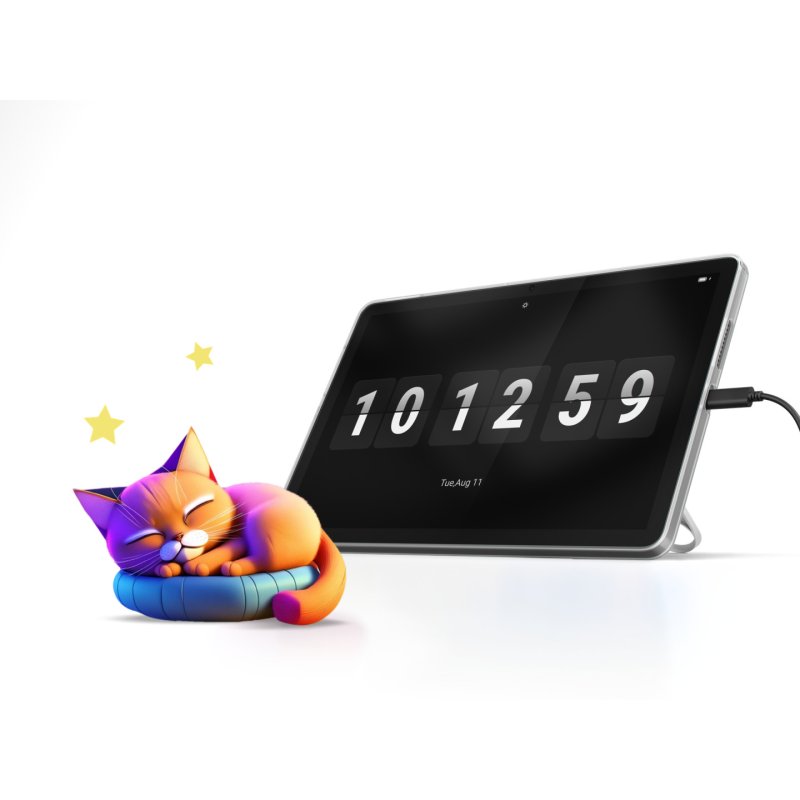 STOCKINK45 - Lenovo Tab Mediatek 128 Go 25,6 cm (10.1") 4 Go Wi-Fi 5 (802.11ac) Android 14 Gris