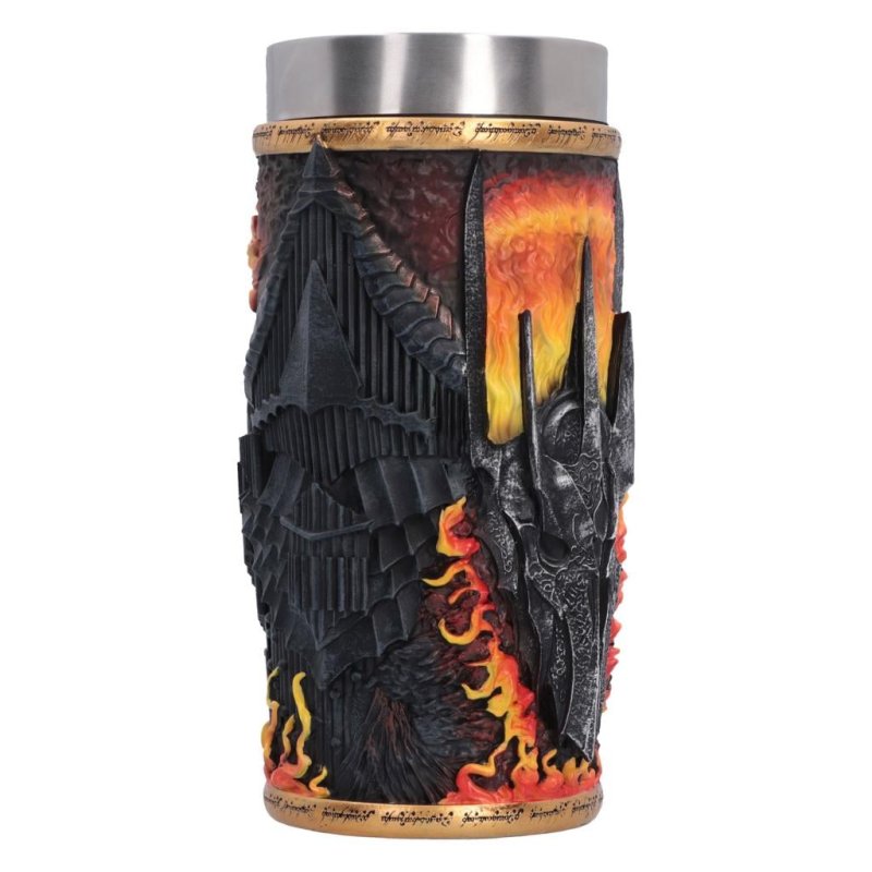 LE SEIGNEUR DES ANNEAUX - Sauron - Verre de collection 20cm