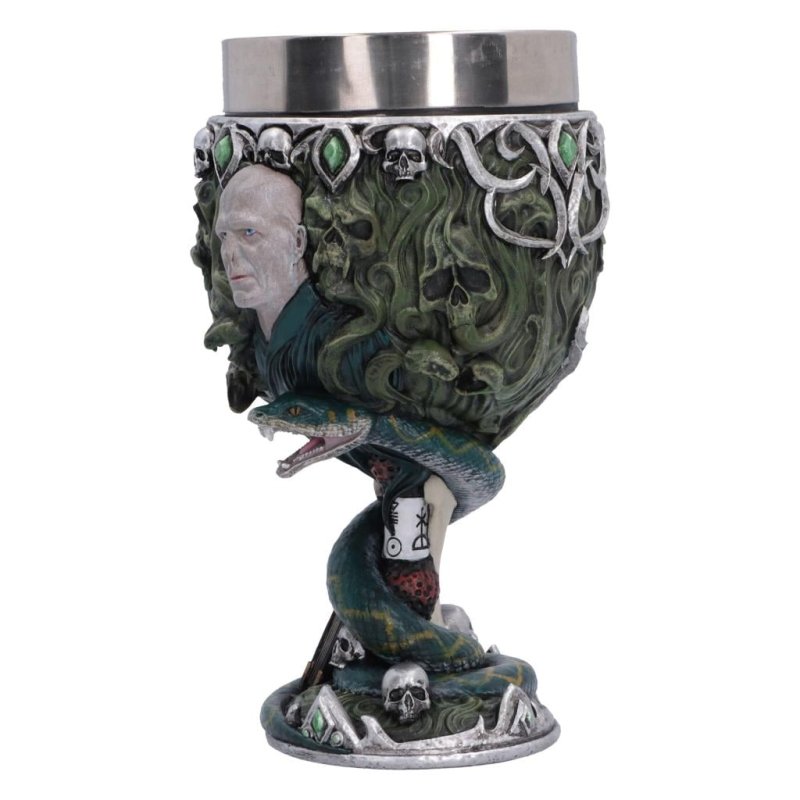HARRY POTTER - Voldemort - Calice en résine 19cm