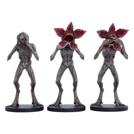 STRANGER THINGS - Three Wise Demogorgons - Set 3 Statuette