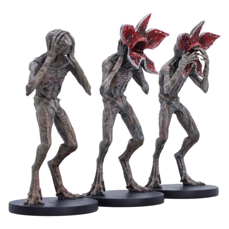 STRANGER THINGS - Three Wise Demogorgons - Set 3 Statuette