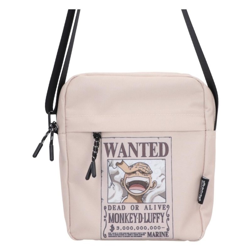 ONE PIECE - Luffy Wanted Poster - Sac bandoulière