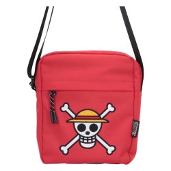 ONE PIECE - Luffy Jolly Roger - Sac bandoulière Rouge