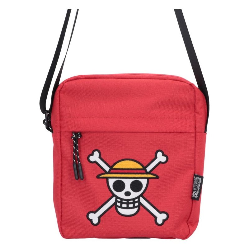 ONE PIECE - Luffy Jolly Roger - Sac bandoulière Rouge