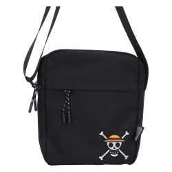 ONE PIECE - Luffy Jolly Roger - Sac bandoulière Noir