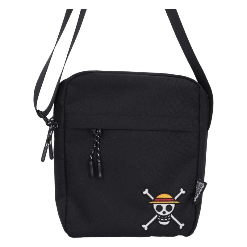 ONE PIECE - Luffy Jolly Roger - Sac bandoulière Noir