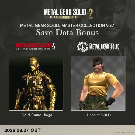 METAL GEAR SOLID MASTER COLLECTION 2 DO ED SWI VF