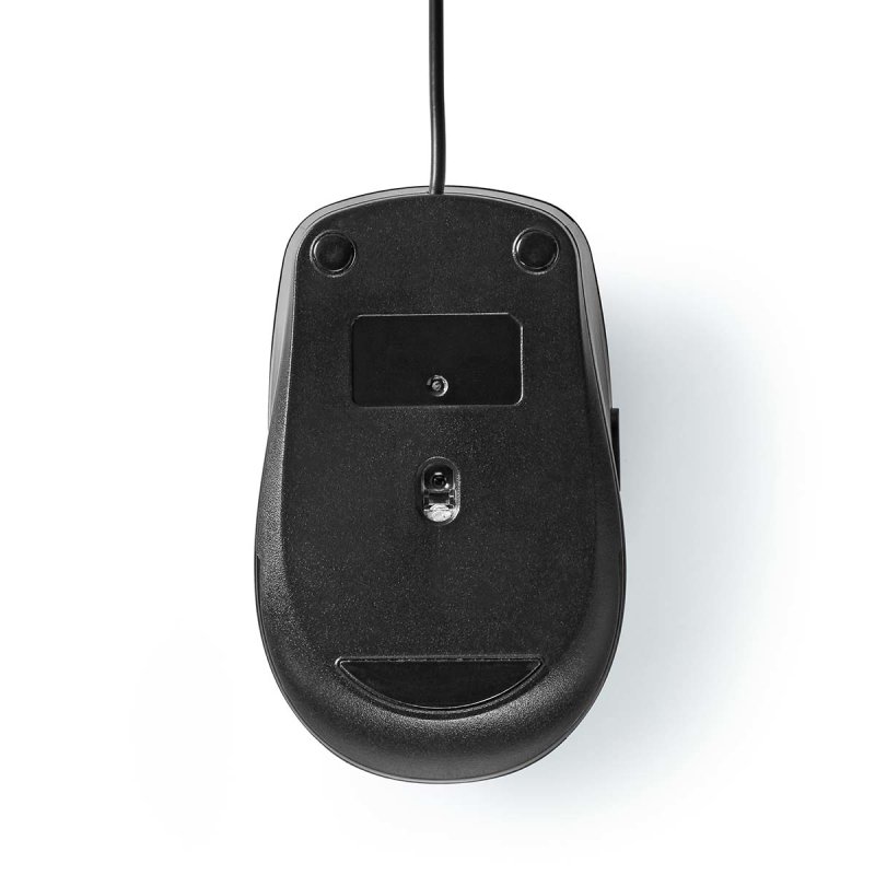 Nedis Mouse Verdrahtet | 1200 / 1800 / 2400 / 3600 dpi | Einstellbar DPI | Anzahl Knöpfe: 6 | Rechtshändig