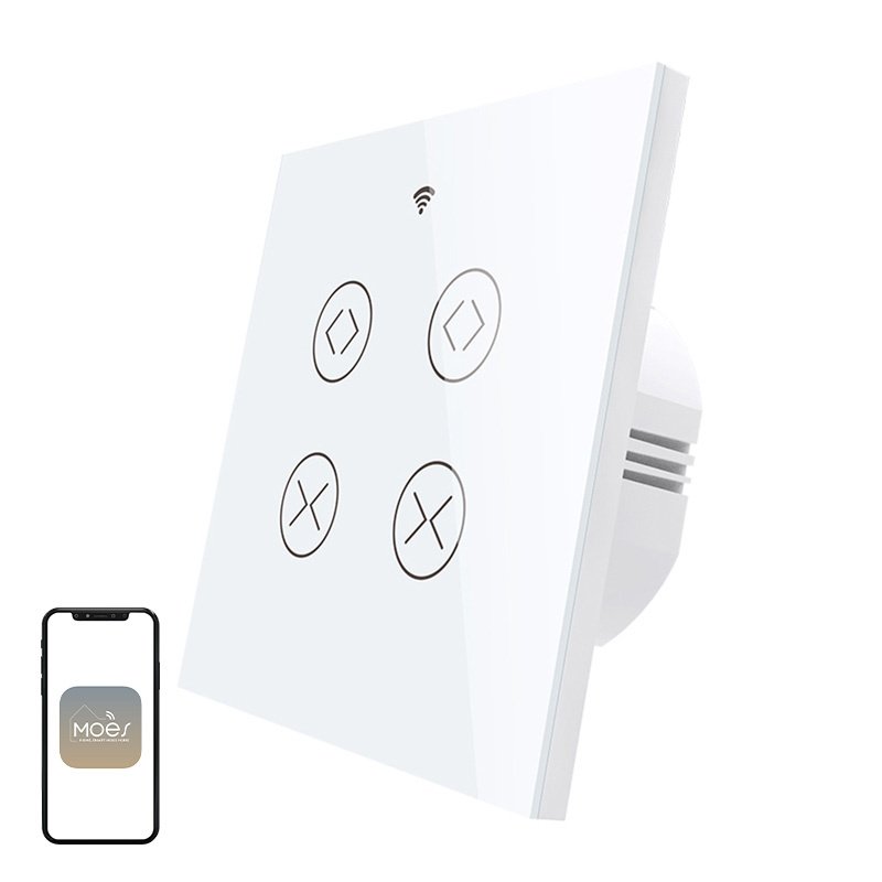 MOES WRS-EUC2-WH-MS Smart Roller Shutter Switch