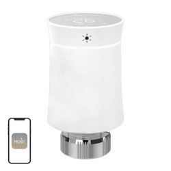 MOES TRV BY100 ZigBee Touch Thermostatic Head