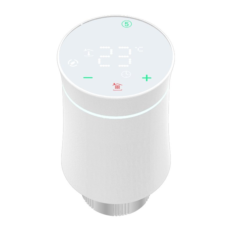 MOES TRV BY100 ZigBee Touch Thermostatic Head