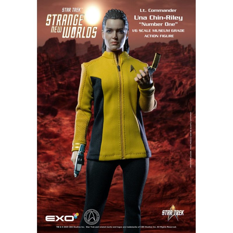 Star Trek: Strange New Worlds Action Figure 1/6 Lt. Com Una Chin-Riley 30 cm