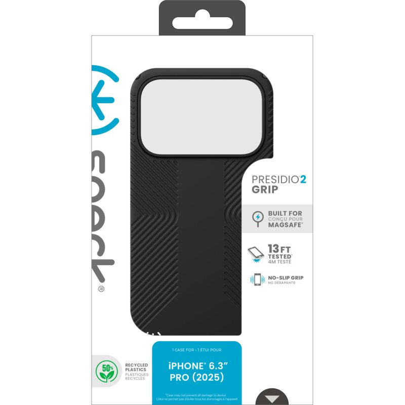 Speck 150976-D143 coque de protection pour téléphones portables 16 cm (6.3") Housse Noir
