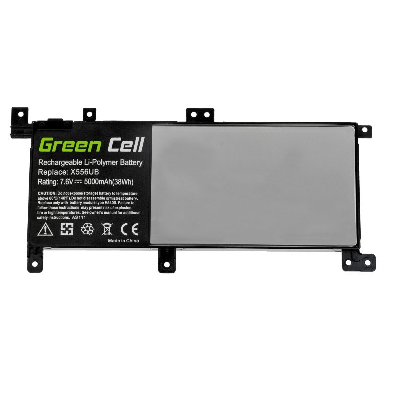Greencell Laptop Battery for Asus X556U 7.6V 4100mAh