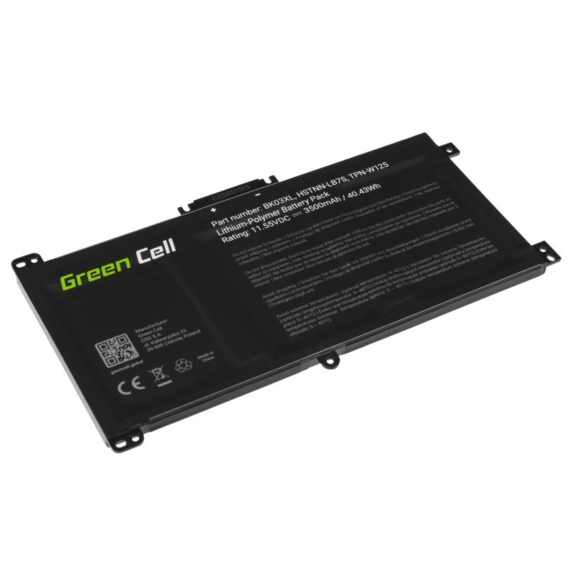 Green Cell HP167 composant de laptop supplémentaire Batterie