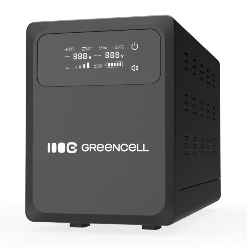 Green Cell UPSLPPC500 uninterruptible power supply (UPS) Line-Interactive 0.8 kVA 500 W