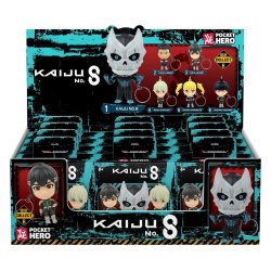 Kaiju No. 8 Pocket Hero Keychain Series 1 Blind Box Display (12)