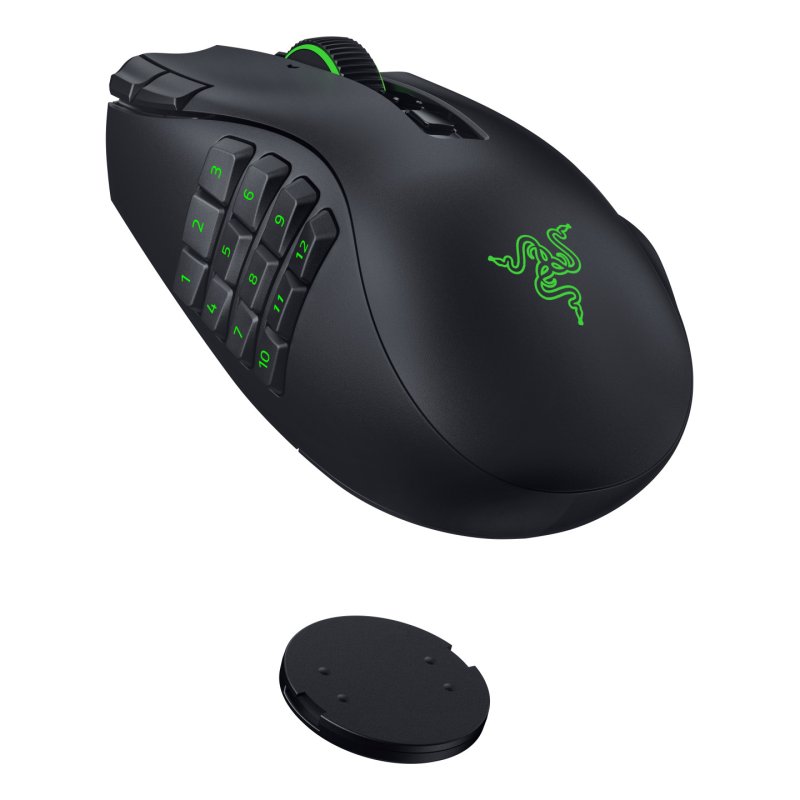 Razer Naga V3 Pro souris Gaming Droitier RF Wireless Bluetooth USB Type-C Optique 50000 DPI