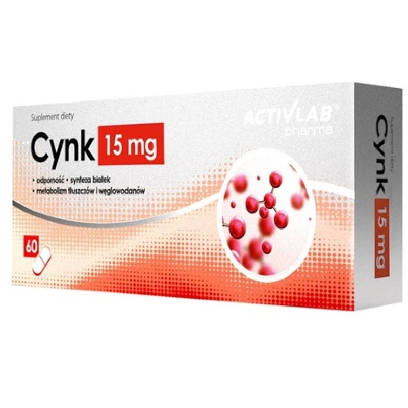 Activlab Pharma Zinc 15mg Capsules for Immune and Cellular Health