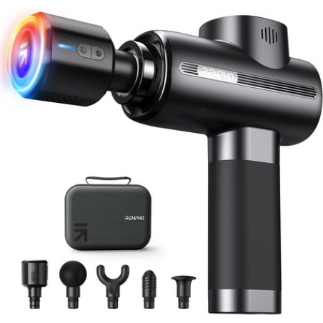 RENPHO Massage Gun Active Thermacool black Schwarz R-C003H-BK RC003HBK (R-C003H)