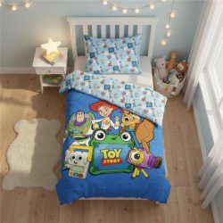 TOY STORY - Parure de lit 140x200cm 65x65cm