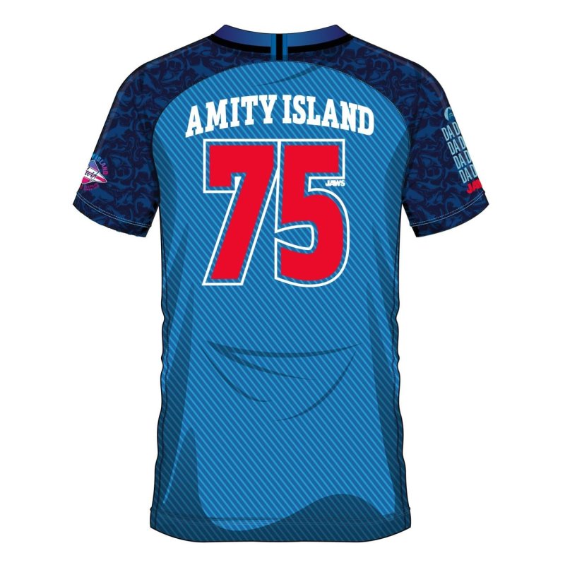 LES DENTS DE LA MER - Amity Island 75 - Maillot de Foot Homme (L)