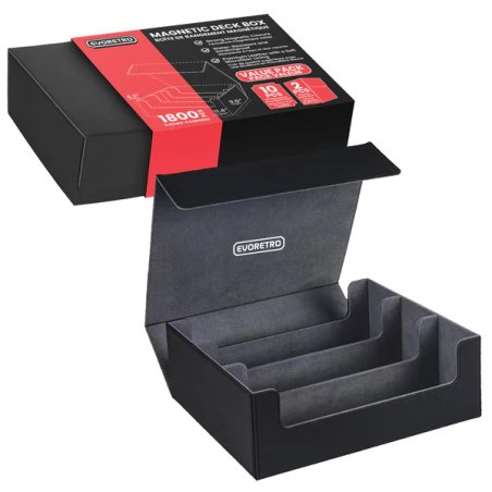 EVORETRO - Magnetic card deck storage holding 1800pcs