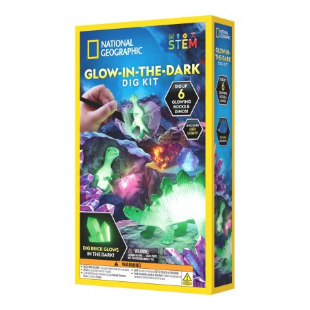 National Geographic - Glow In The Dark Dig Kit (29-2468)