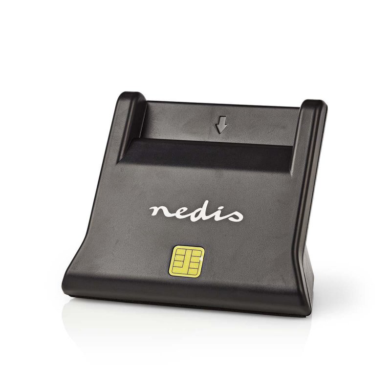 Nedis CRDRU2SM3BK lecteur de carte mémoire USB 2.0 Noir