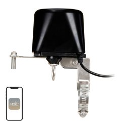 MOES WV-LZ-BK Wi-Fi Water Valve (Black)