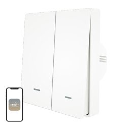 MOES ZS-B-EU2 ZigBee 2-Channel Light Switch