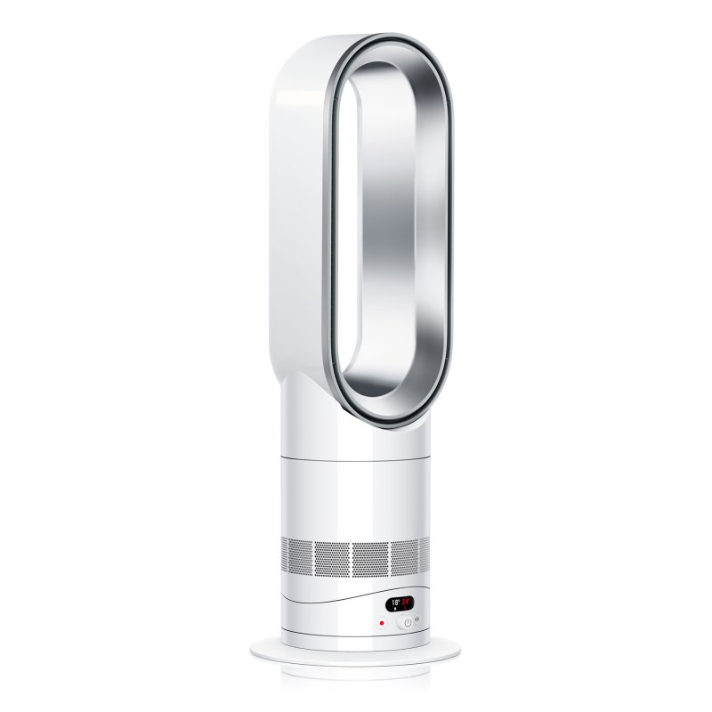 Heizlüfter AM15 Hot Cool Ventilator, Weiß/Silber